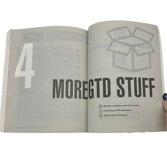 The Getting Things Done Workbook:10 Moves Stress Free Productivity Allen, David - Picture 8 of 10